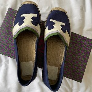 Tory Burch espadrilles flat size 6.5